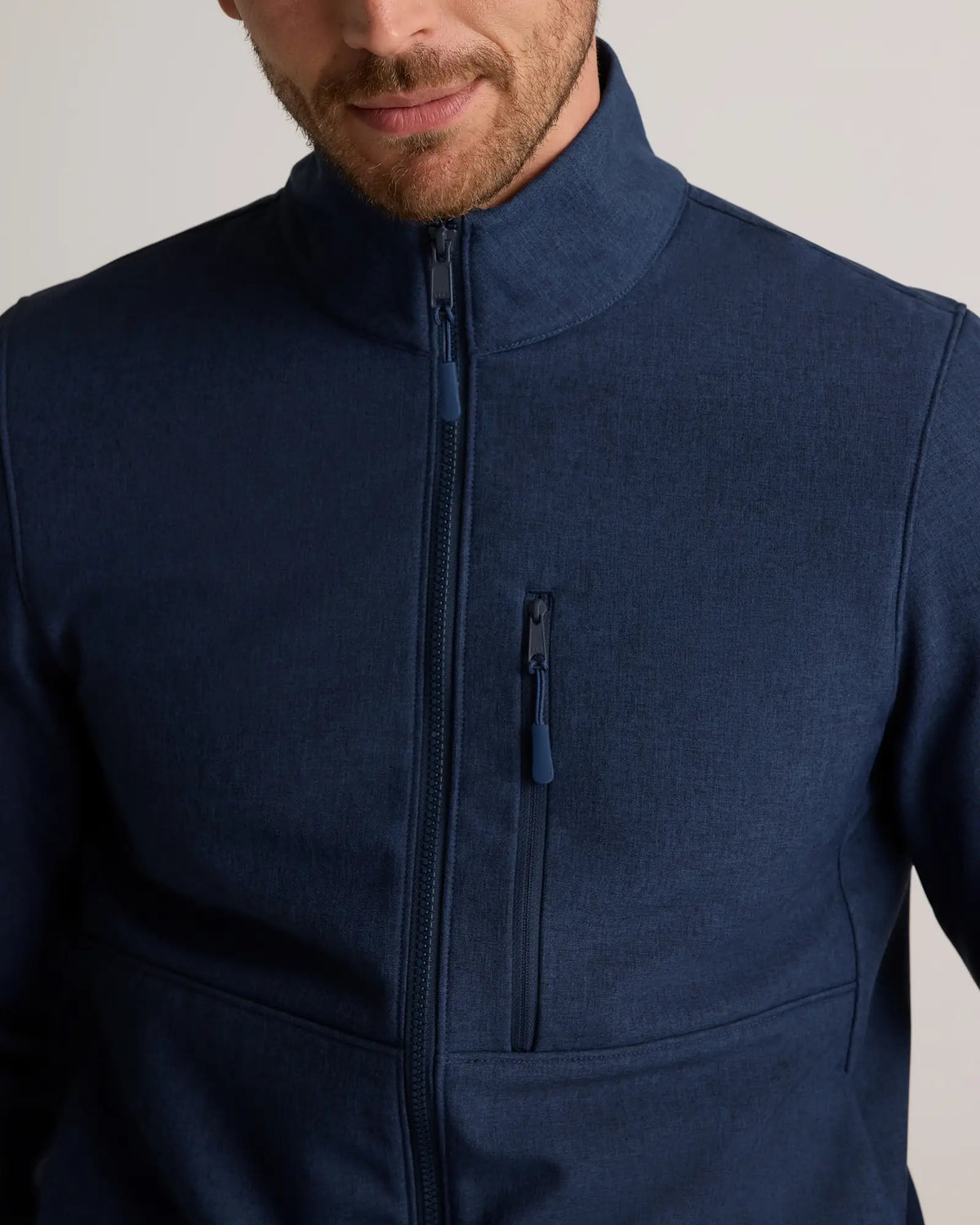 Softshell Fleece-Lined Full-Zip Jacket - US 0022