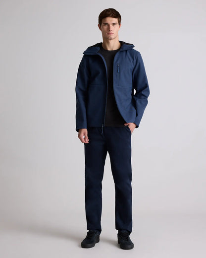 Softshell Fleece-Lined Full-Zip Hooded Jacket - US 0114