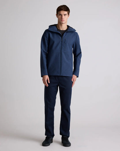 Softshell Fleece-Lined Full-Zip Hooded Jacket - US 0114