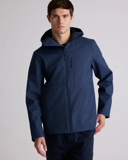 Softshell Fleece-Lined Full-Zip Hooded Jacket - US 0114