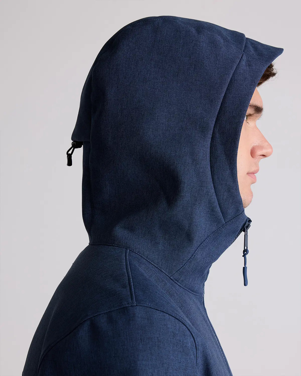 Softshell Fleece-Lined Full-Zip Hooded Jacket - US 0114