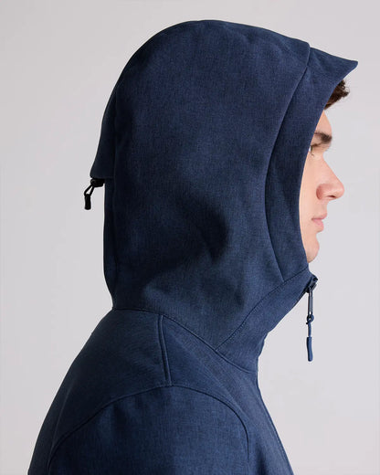 Softshell Fleece-Lined Full-Zip Hooded Jacket - US 0114