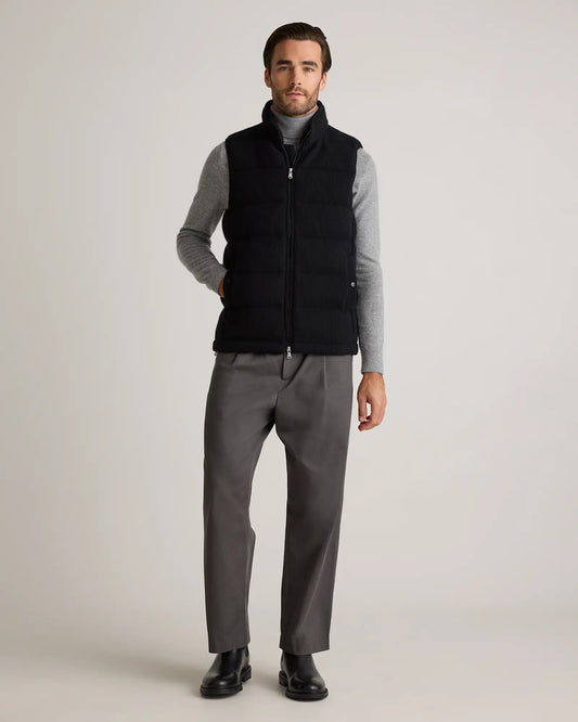 Mongolian Cashmere Puffer Vest - US 7539