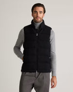 Mongolian Cashmere Puffer Vest - US 7539