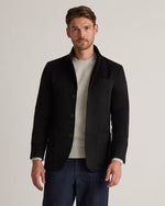100% Mongolian Cashmere Stand Collar Blazer - US 9414