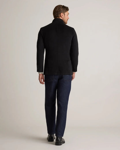100% Mongolian Cashmere Stand Collar Blazer - US 9414