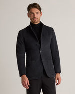100% Mongolian Cashmere Stand Collar Blazer - US 9136
