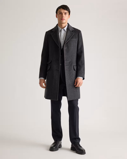 100% Mongolian Cashmere Double-Faced Overcoat - US 5845