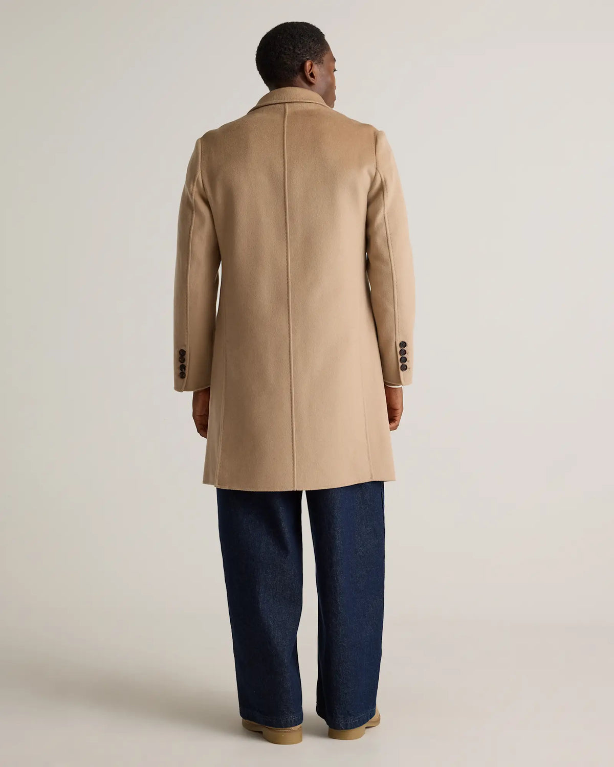 100% Mongolian Cashmere Double-Faced Overcoat - US 9259