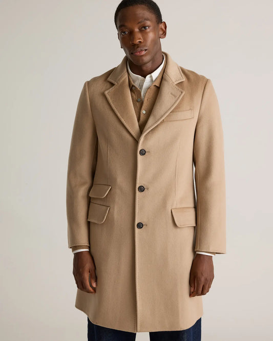 100% Mongolian Cashmere Double-Faced Overcoat - US 9259