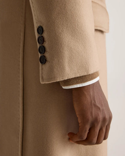 100% Mongolian Cashmere Double-Faced Overcoat - US 9259