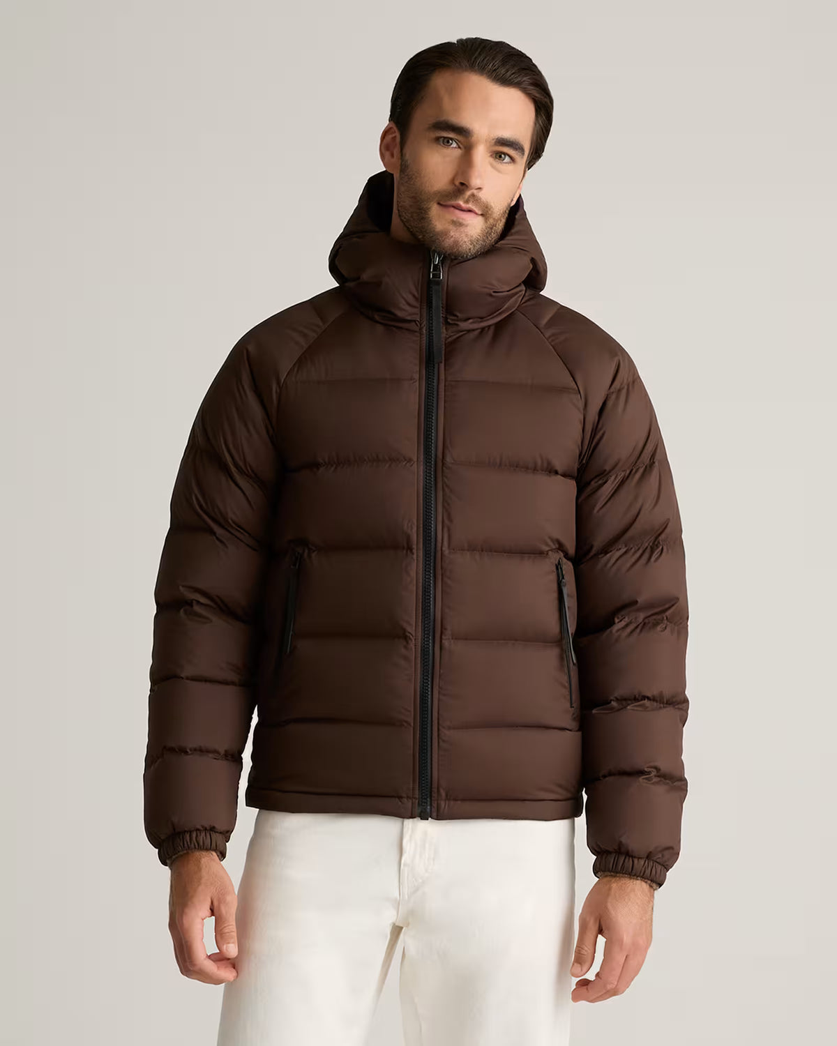 Responsible Down Puffer Jacket with Hood - US 3978