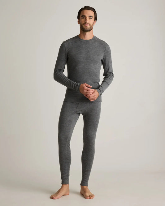 100% Merino Wool Cold Weather Base Layer Bottoms - US 0135