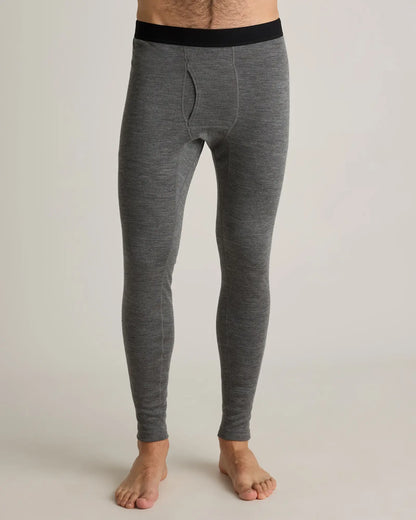 100% Merino Wool Cold Weather Base Layer Bottoms - US 0135