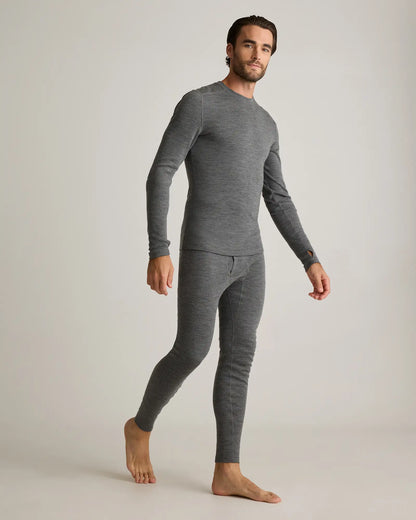 100% Merino Wool Cold Weather Base Layer Bottoms - US 0135