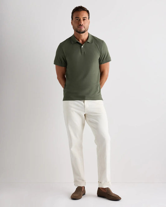 Organic Cotton Pique Polo - US 4167