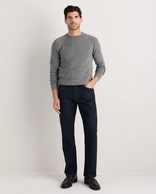 Alpaca-Wool Crewneck Sweater - US 3635