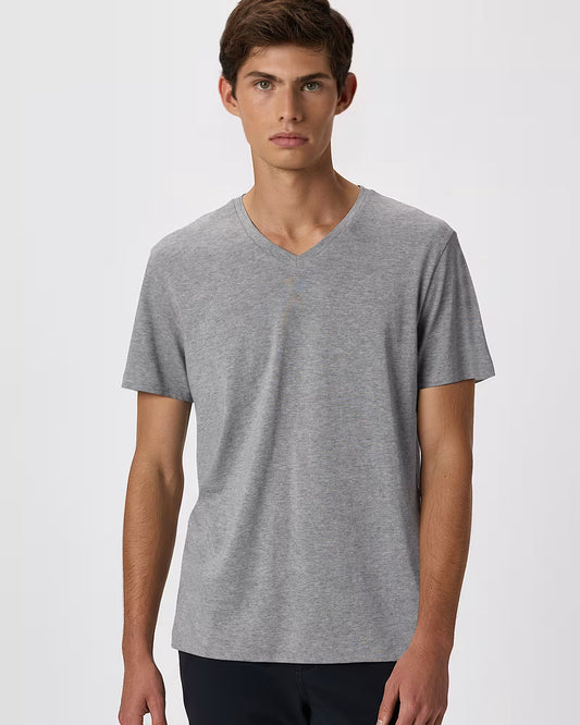 Cotton Modal V-Neck Tee - US 8308