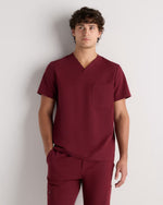 AeraFlex 3-Pocket Scrub Top - US 9735