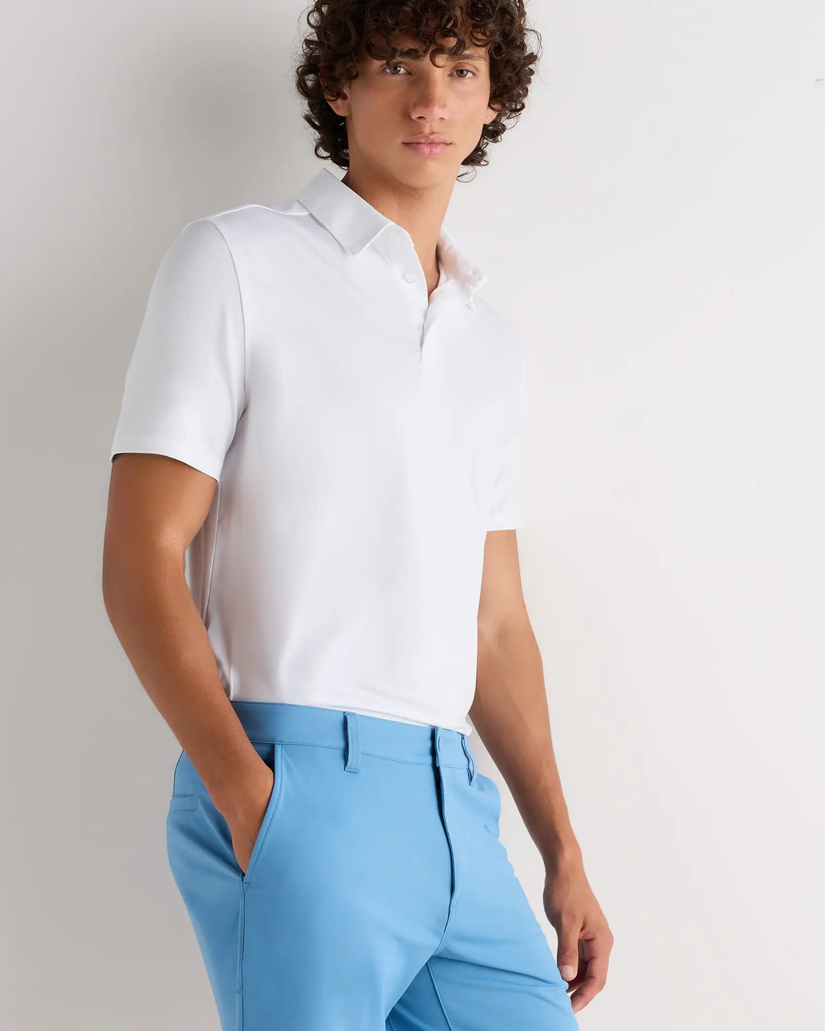 Performance Jersey Short Sleeve Golf Polo - US 0727