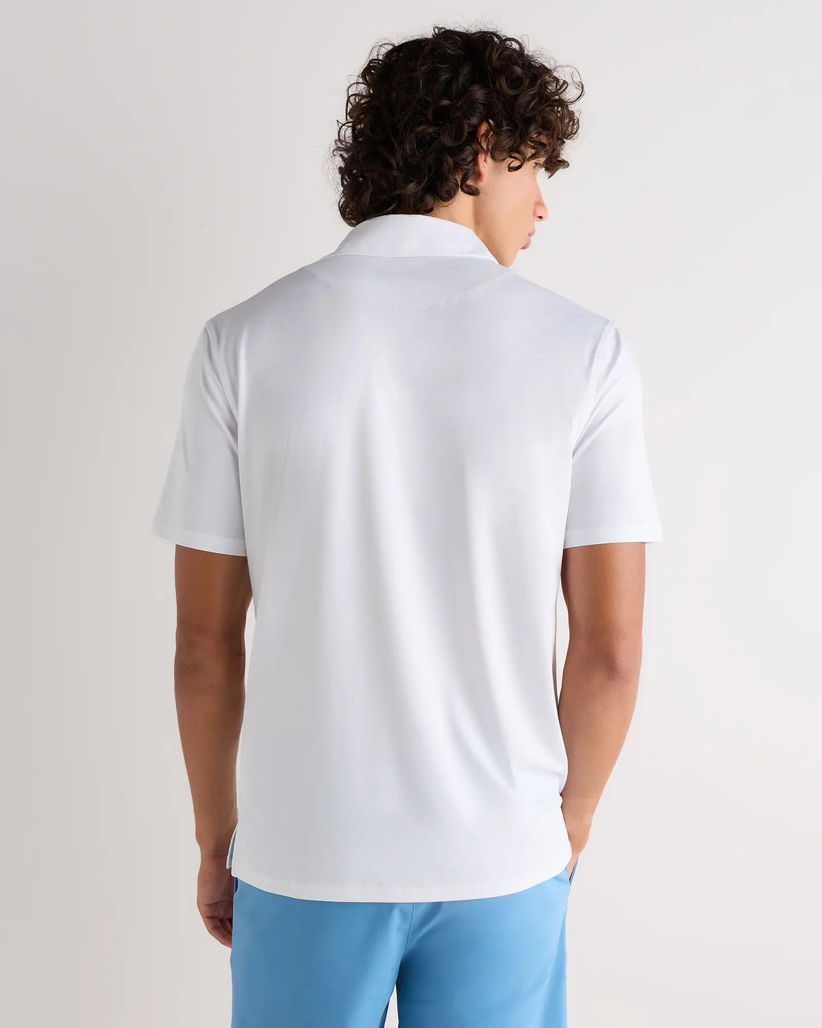 Performance Jersey Short Sleeve Golf Polo - US 0727