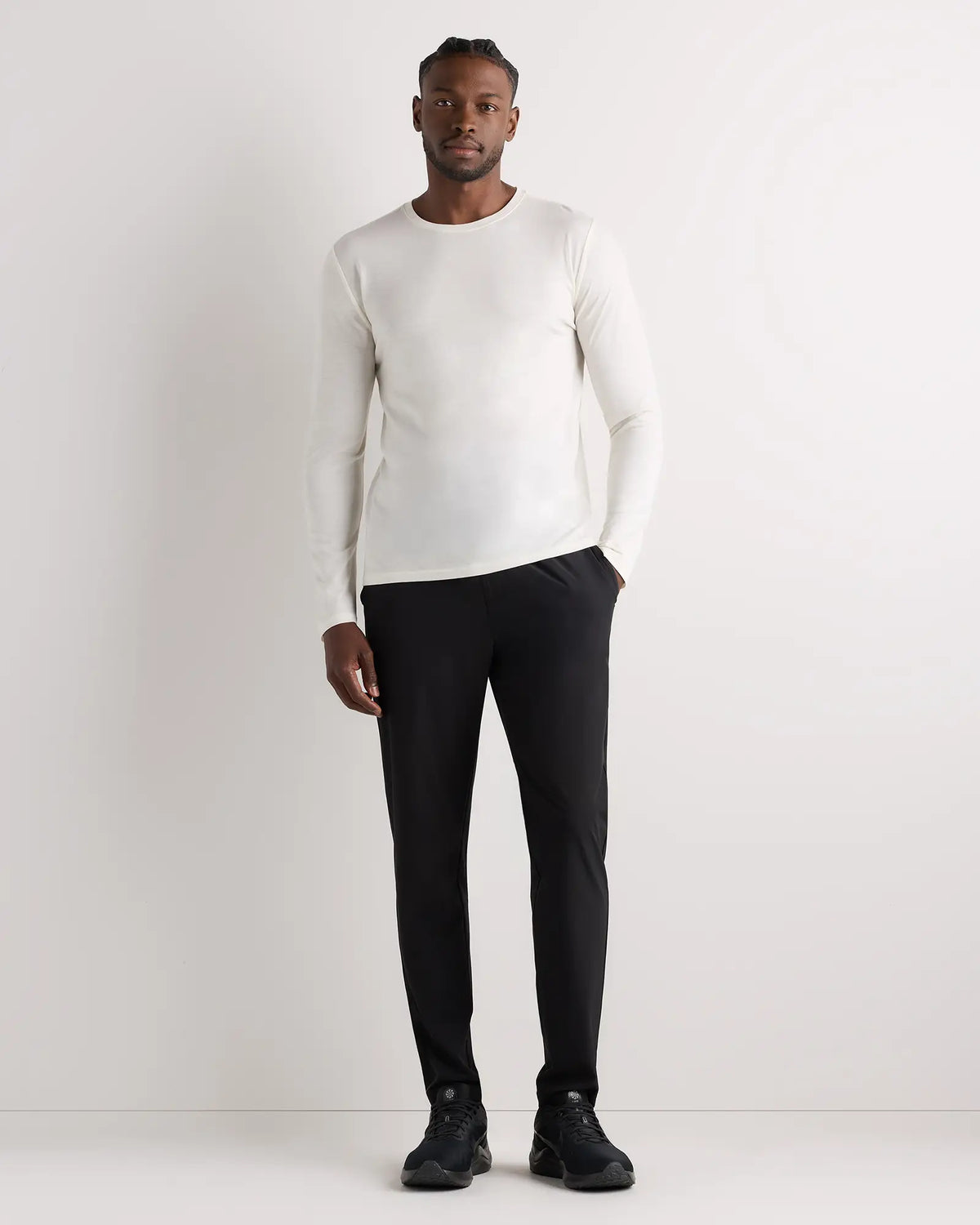 100% Merino Wool All-Season Long Sleeve Base Layer Tee - US 2279
