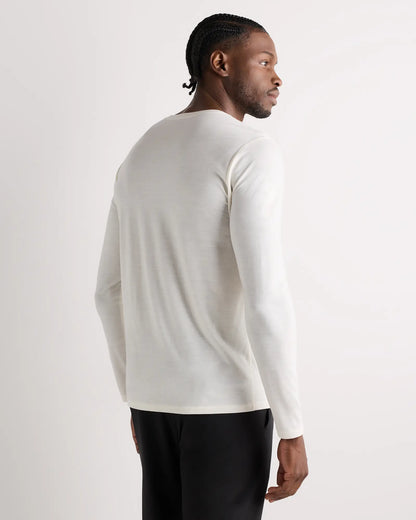 100% Merino Wool All-Season Long Sleeve Base Layer Tee - US 2279