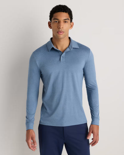 Flowknit Breeze Performance Long Sleeve Polo - US 2949