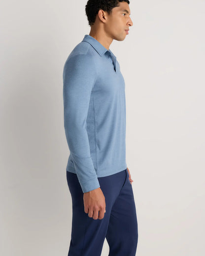 Flowknit Breeze Performance Long Sleeve Polo - US 2949