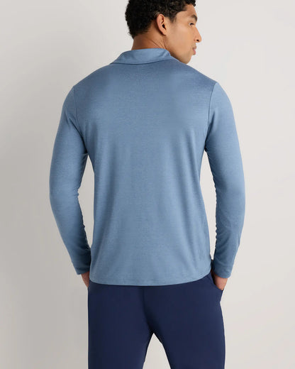 Flowknit Breeze Performance Long Sleeve Polo - US 2949