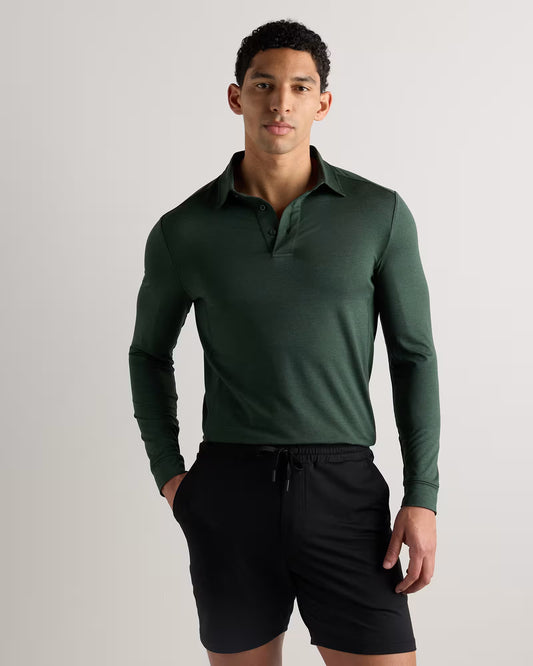 Flowknit Breeze Performance Long Sleeve Polo - US 0673