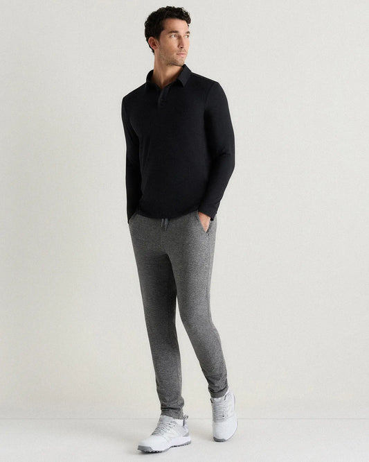 Flowknit Breeze Performance Long Sleeve Polo - US 4154