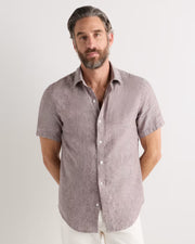 Taupe Brown Chambray