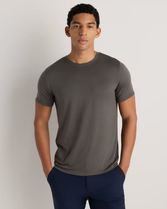 100% Merino Wool All-Season Short Sleeve Base Layer Tee - US 9733