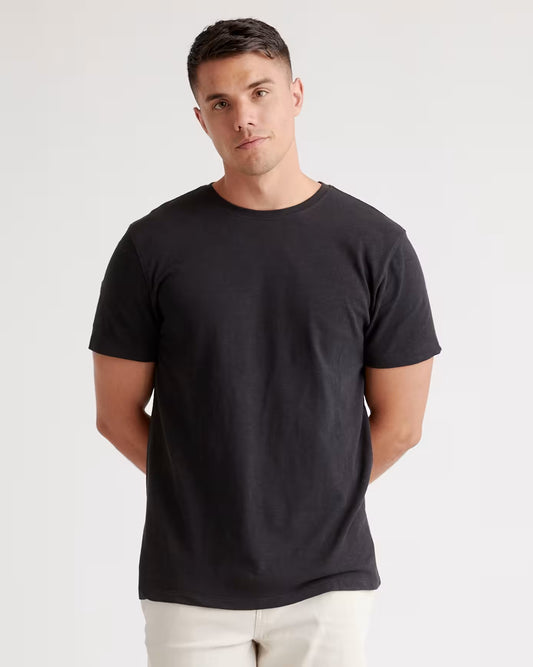 100% Organic Cotton Slub Crewneck Tee - US 2875