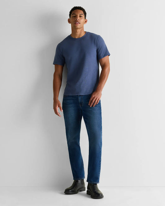 100% Organic Cotton Slub Crewneck Tee - US 0859