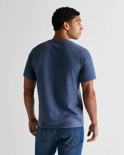 100% Organic Cotton Slub Crewneck Tee - US 0859