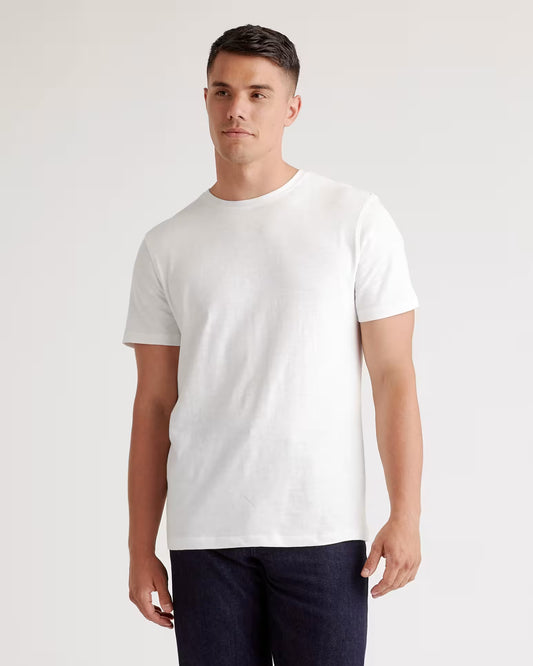 100% Organic Cotton Slub Crewneck Tee - US 8447