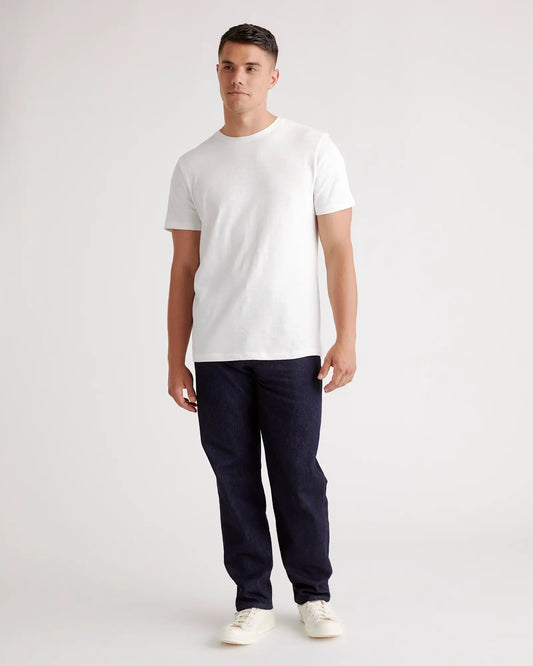 100% Organic Cotton Slub Crewneck Tee - US 8447