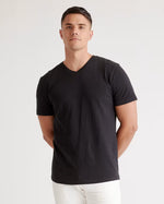 100% Organic Cotton Slub V-Neck Tee - US 2008
