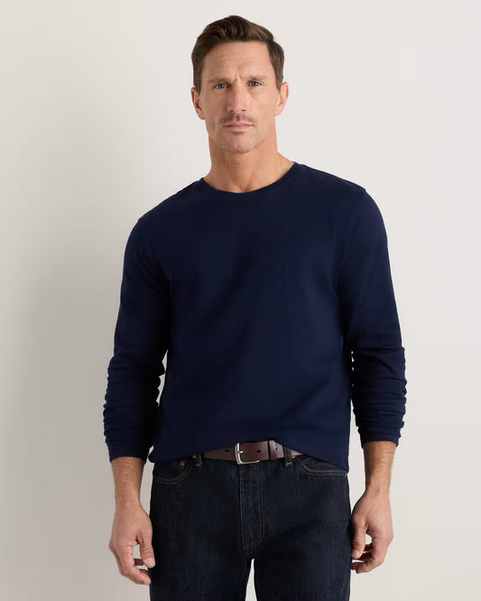 100% Organic Cotton Slub Long Sleeve Tee - US 9810