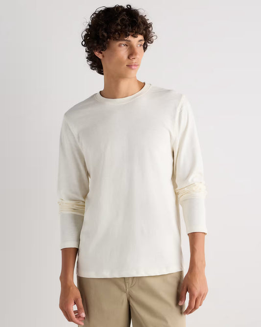 100% Organic Cotton Slub Long Sleeve Tee - US 7900