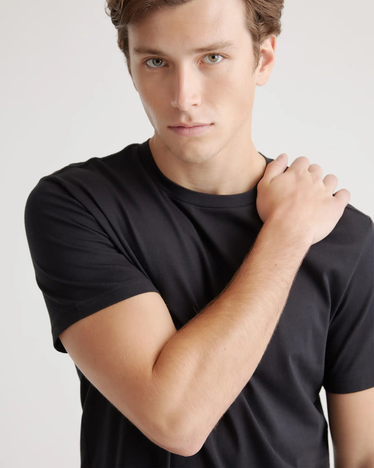 Cotton Modal Crew Neck Tee - US 1235