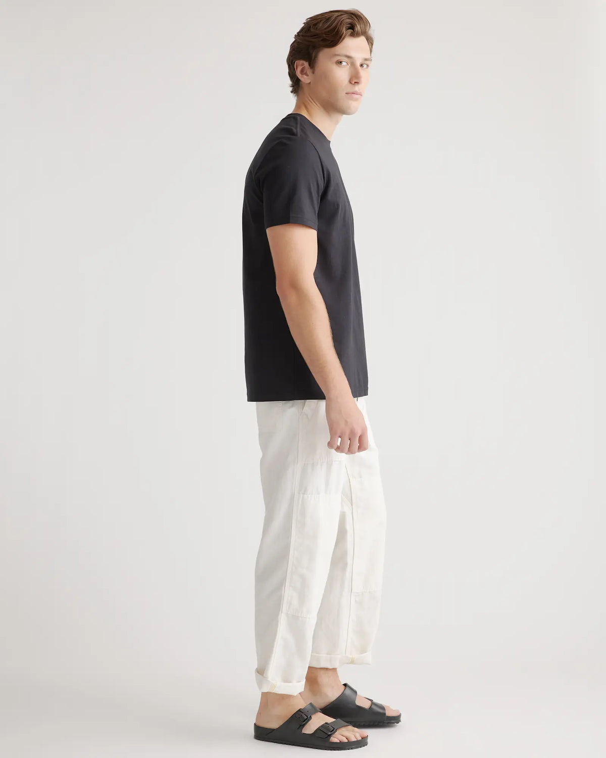 Cotton Modal Crew Neck Tee - US 1235