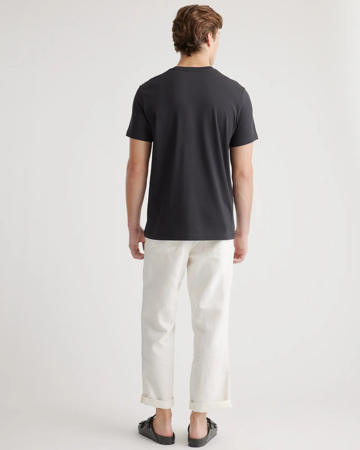 Cotton Modal Crew Neck Tee - US 1235