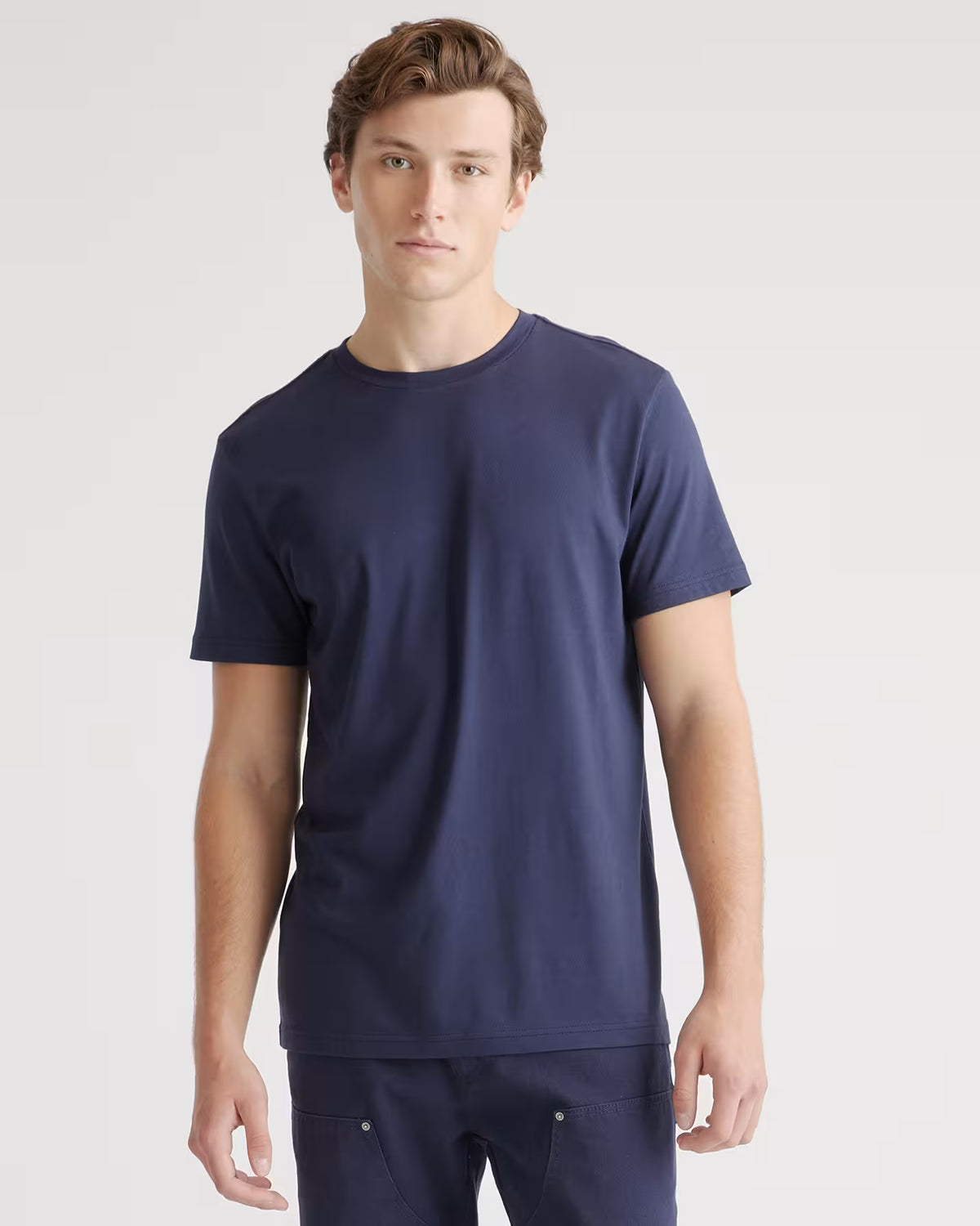 Cotton Modal Crew Neck Tee - US 4987
