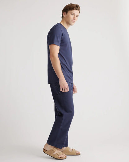 Cotton Modal Crew Neck Tee - US 4987