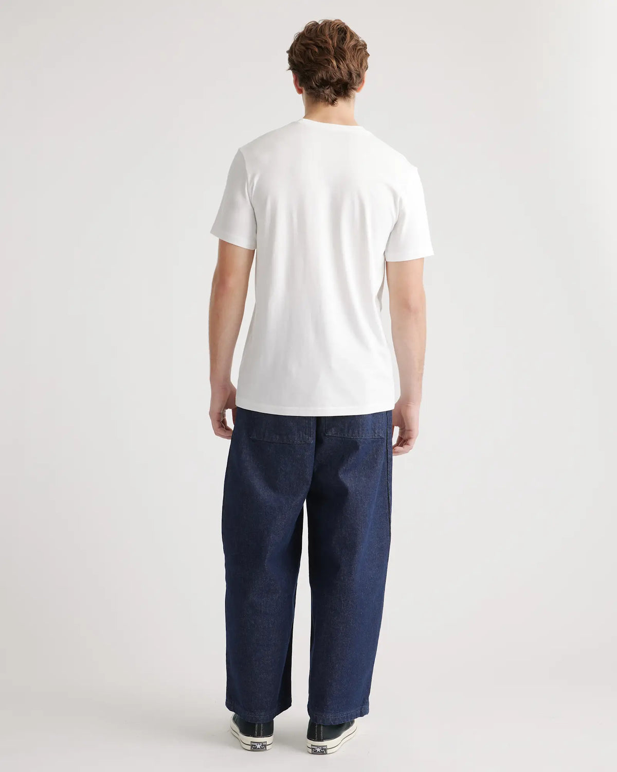 Cotton Modal Crew Neck Tee - US 7076
