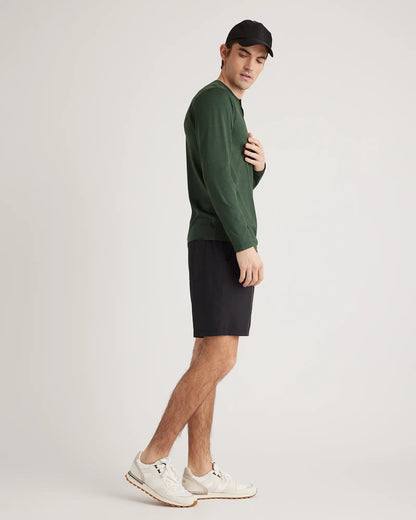 Flowknit Breeze Performance Long Sleeve Henley Tee - US 8281