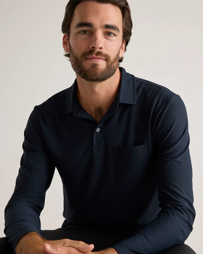 ProPique Performance Long Sleeve Polo - US 4037